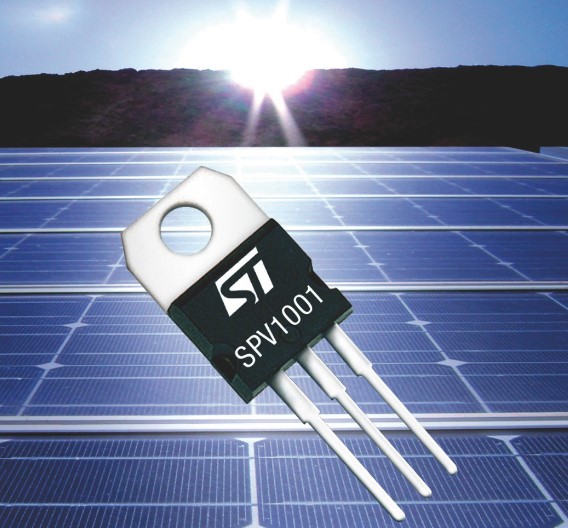 Für effizientere PhotovoltaikAnlagen ST ersetzt BypassDiode in PV