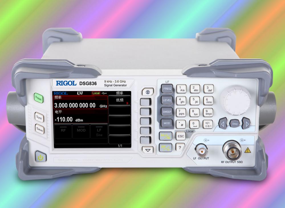 Mit standardmäßiger IQModulation HFSignalGeneratorSerie bekommt