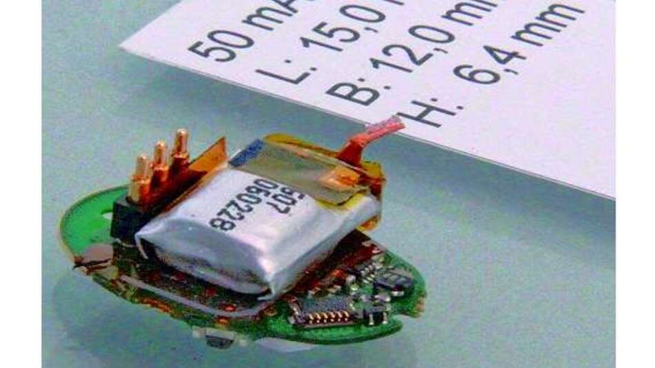 Knopfzellen Starker Lithium Zwerg Design Elektronik