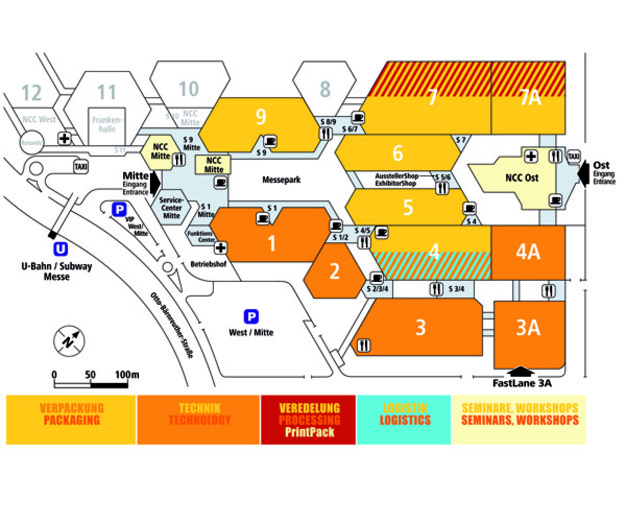 Fachpack 2015 Drei Tage Verpackung pur in Nürnberg computer