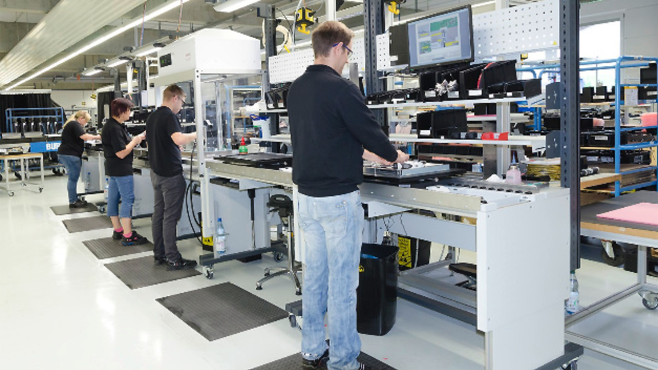 Data Modul Neue Montagelinie in Weikersheim Markt&Technik