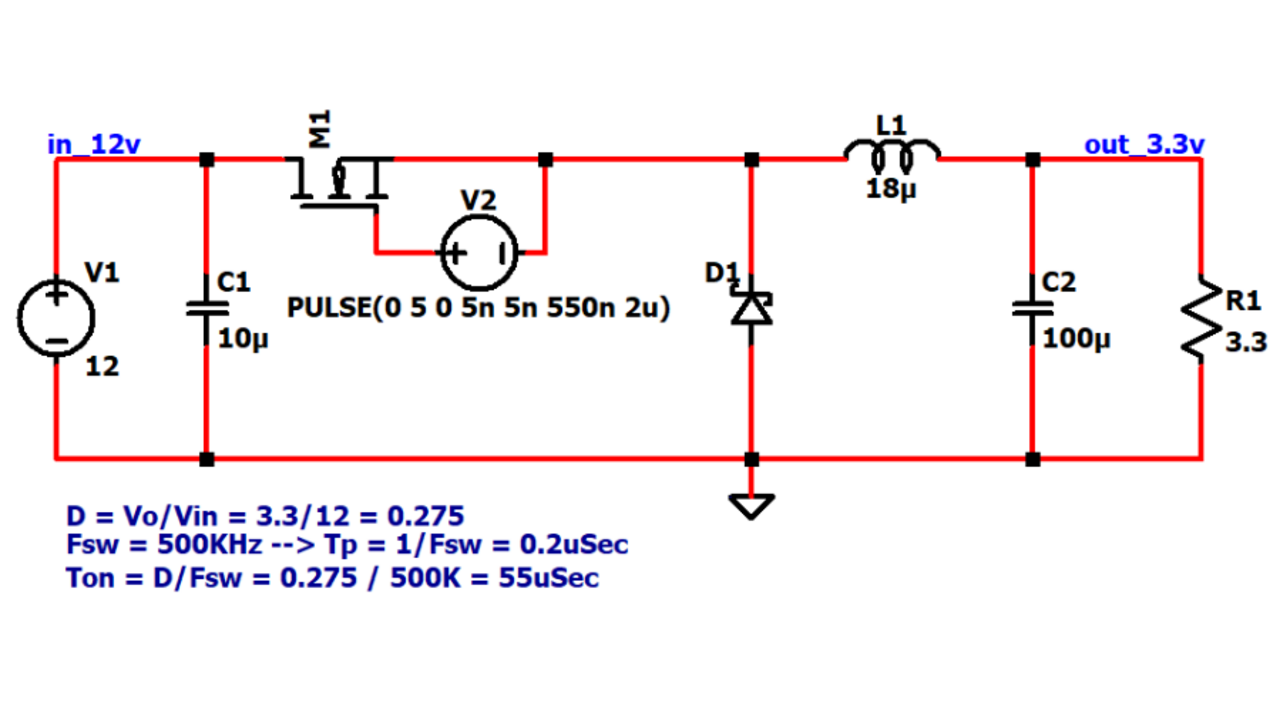 Schaltungsentwurf mit LTspice Aufwärtswandler richtig auslegen Power
