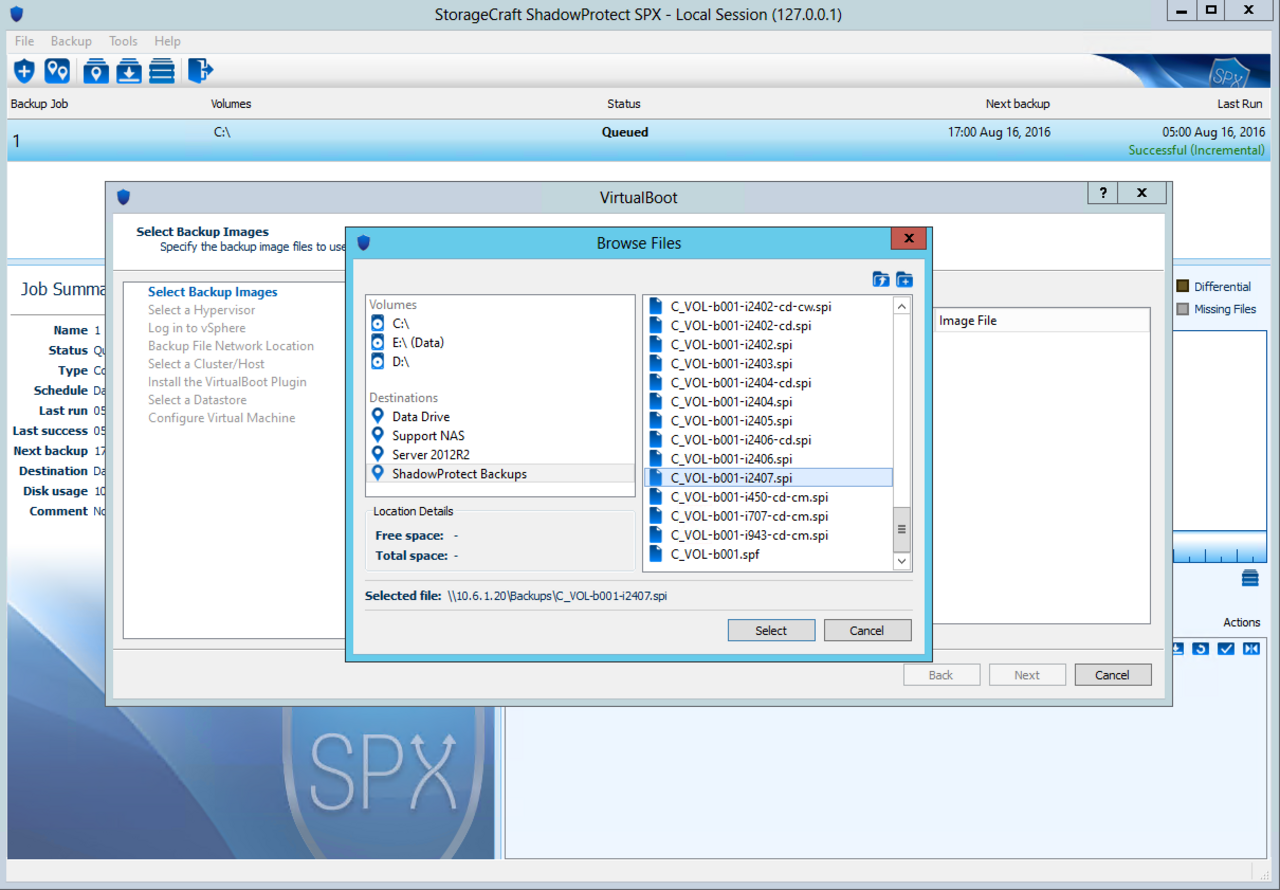 Storagecraft "Virtualboot for Vsphere” erlaubt schnelles Booten von